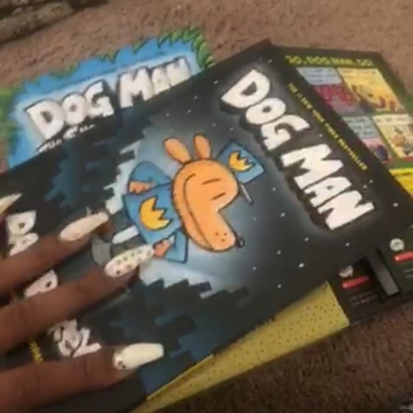 DOG MAN 6 HARDCOVER NOVELS 5LB OF BOOKS, SET, EACH BOOK IS 200+ PAGES - Picture 3 of 4